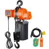 VEVOR Electric Chain Hoist, 2200 lbs Load Capacity, 10 ft Lifting Height, 6.9 ft/min Speed, 120V, Single Phase Overhead Crane with Chain