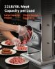VEVOR Electric Sausage Stuffer, 22 LBS / 10 L Vertical Meat Stuffer, Stepless Speed Control and Foot Pedal