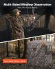 VEVOR Hunting Blind, 2-3 Person Thermal Ground Blinds with Tri-Leg Chair and Carrying Bag, Portable Camouflage Tent