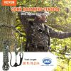 VEVOR Tree Stand Safety Rope, 30 ft/91.44 m Treestand Lifeline Rope 30KN Breaking Tension, 0.6'' Hunting Safety Line with Prusik Knot