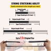 VEVOR Rubber Bungee Cords, 11 Pack 9", 21 Pack 15", 21 Pack 21", Natural Rubber Tie Down Straps with S Hooks