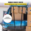 VEVOR Rubber Bungee Cords, 11 Pack 9", 21 Pack 15", 21 Pack 21", Natural Rubber Tie Down Straps with S Hooks