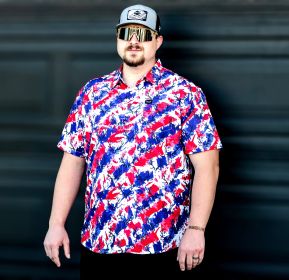 Stars and Tines Pearly Snap (size: XL)