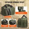 VEVOR Range Bag for 2 Pistols, Tactical Gun Bag with 2 Built-in Removable Pistol Bags & 6 Detachable Magazines
