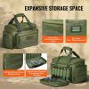 VEVOR Range Bag for 4 Pistols, Tactical Gun Range Bag with 3 Detachable Baffles & 6 Magazines
